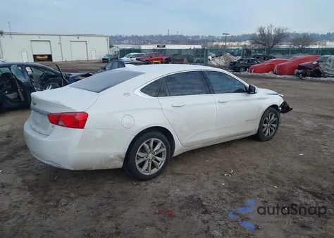 2017 Chevrolet Impala 1Lt из США, поврежденный, VIN 1G1105SA9HU177442